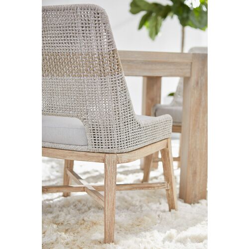 S/2 Arras Woven Side Chairs, Taupe/Pumice 9 S/2 Arras Woven Side Chairs, Taupe/Pumice