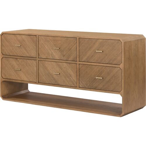 Loren 6-Drawer Dresser 1 Loren 6-Drawer Dresser