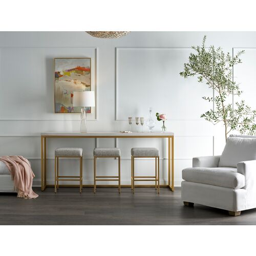 Love Joy Console Table, Alabaster 7 Love Joy Console Table, Alabaster