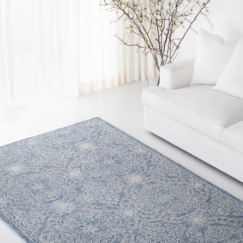Lauren Ralph Lauren, Etienne Rug, Blue/Ivory 2 Lauren Ralph Lauren, Etienne Rug, Blue/Ivory