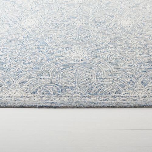 Lauren Ralph Lauren, Etienne Rug, Blue/Ivory 4 Lauren Ralph Lauren, Etienne Rug, Blue/Ivory