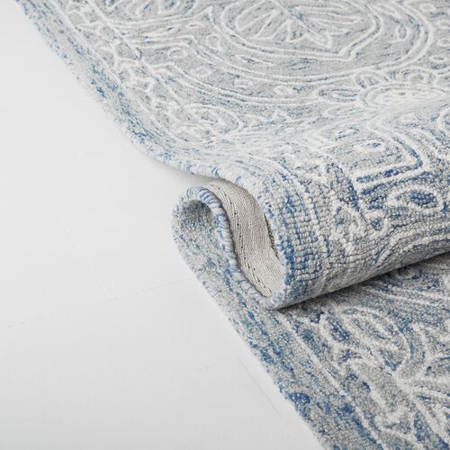 Lauren Ralph Lauren, Etienne Rug, Blue/Ivory 5 Lauren Ralph Lauren, Etienne Rug, Blue/Ivory