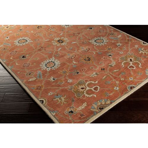 Javan Rug, Rust 2 Javan Rug, Rust