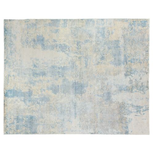 Sorento Hand-Knotted Rug, Blue 1 Sorento Hand-Knotted Rug, Blue
