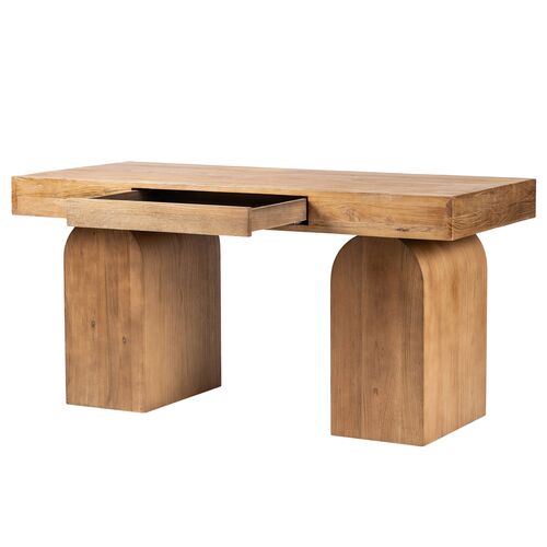 Wyatt Desk, Natural Reclaimed Elm 15 Wyatt Desk, Natural Reclaimed Elm