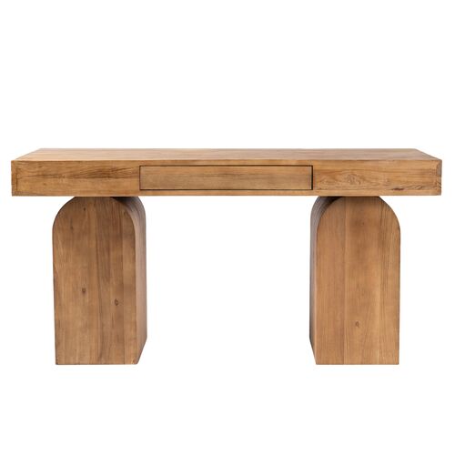 Wyatt Desk, Natural Reclaimed Elm 2 Wyatt Desk, Natural Reclaimed Elm