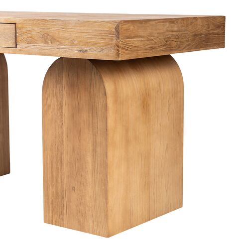 Wyatt Desk, Natural Reclaimed Elm 7 Wyatt Desk, Natural Reclaimed Elm
