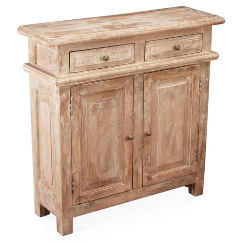 Douglas 2-Door Cabinet, Weathered Sand 1 Douglas 2-Door Cabinet, Weathered Sand