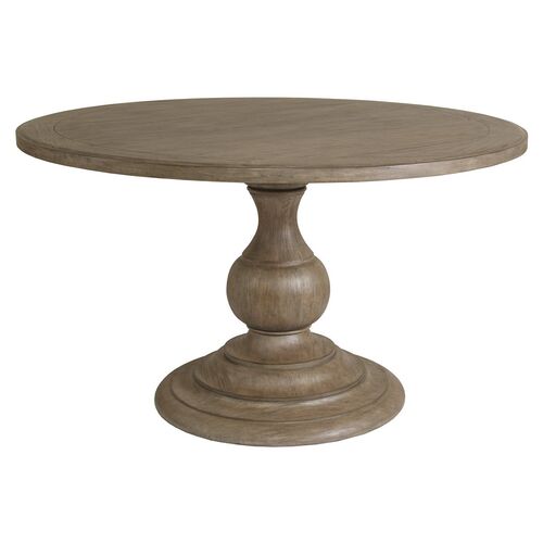 Axiom Round Dining Table, Grigio Warm Gray 1 Axiom Round Dining Table, Grigio Warm Gray