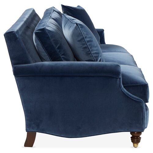 Webster Sofa, Marine Blue 3 Webster Sofa, Marine Blue