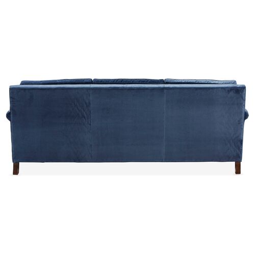 Webster Sofa, Marine Blue 4 Webster Sofa, Marine Blue