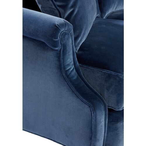 Webster Sofa, Marine Blue 6 Webster Sofa, Marine Blue