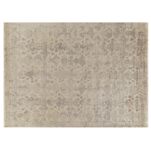 Libby Hand-Knotted Rug, Ivory 1 Libby Hand-Knotted Rug, Ivory