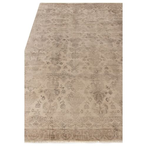 Libby Hand-Knotted Rug, Ivory 4 Libby Hand-Knotted Rug, Ivory