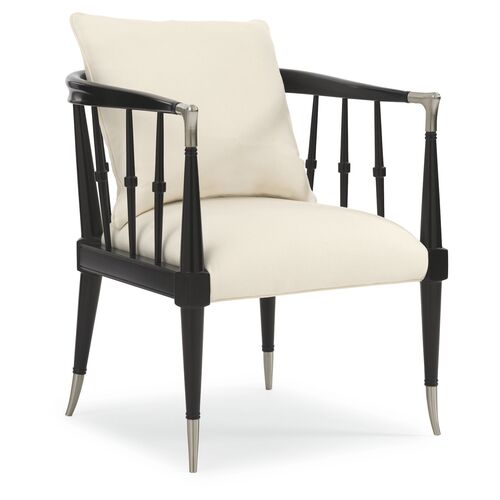 Leone Accent Chair, Black 1 Leone Accent Chair, Black
