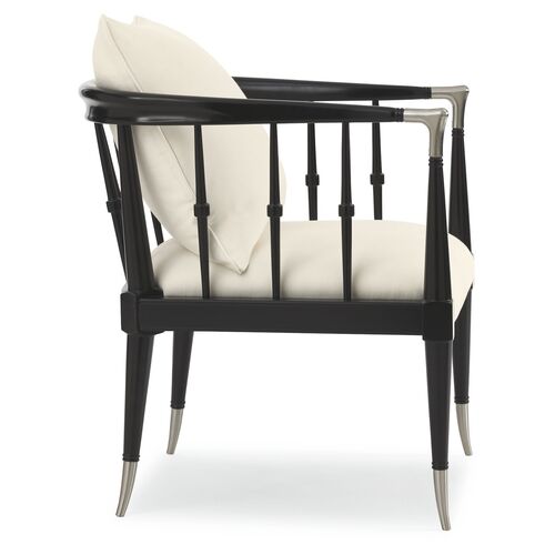 Leone Accent Chair, Black 2 Leone Accent Chair, Black