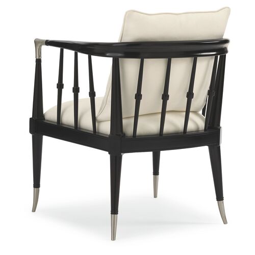 Leone Accent Chair, Black 3 Leone Accent Chair, Black