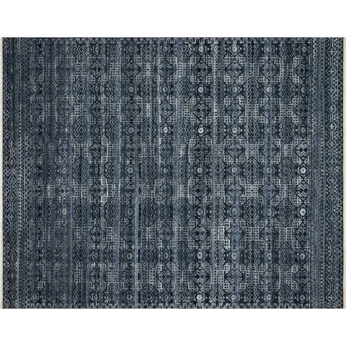 Spring Hand-Knotted Rug, Ink 1 Spring Hand-Knotted Rug, Ink