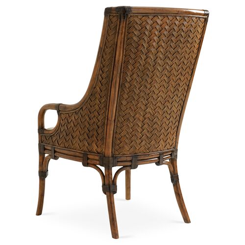 Marabella Upholstered Armchair, Ivory 2 Marabella Upholstered Armchair, Ivory