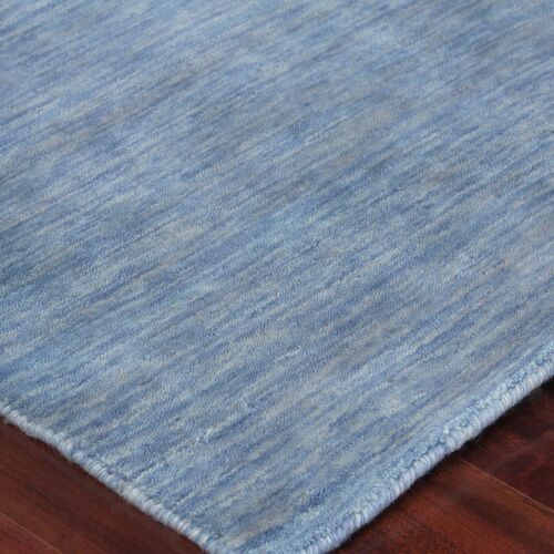 Roche hand-loomed Rug, Light Blue 2 Roche hand-loomed Rug, Light Blue