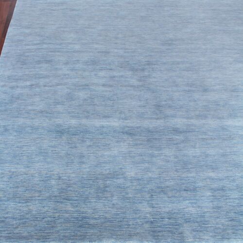 Roche hand-loomed Rug, Light Blue 3 Roche hand-loomed Rug, Light Blue