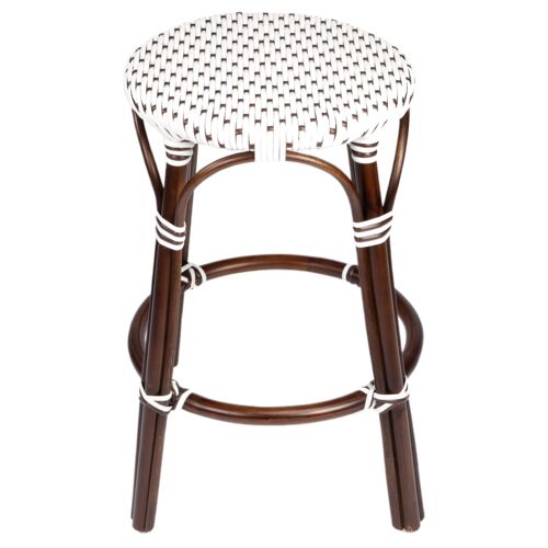 Kye 24" Rattan Round Counter Stool 3 Kye 24" Rattan Round Counter Stool