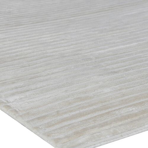 High Low hand-loomed Rug, White 2 High Low hand-loomed Rug, White