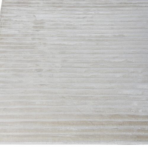 High Low hand-loomed Rug, White 3 High Low hand-loomed Rug, White