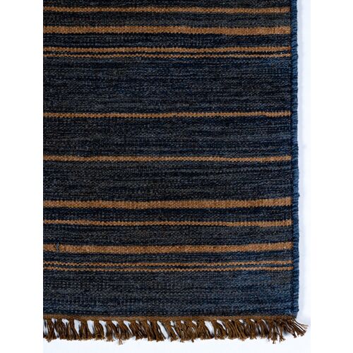 Duar Tofola Handwoven Rug, Indigo 2 Duar Tofola Handwoven Rug, Indigo