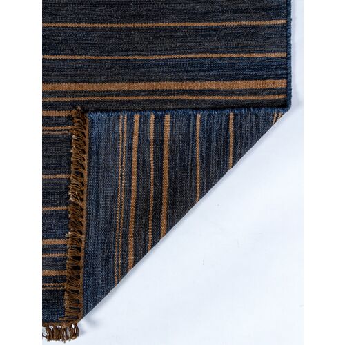 Duar Tofola Handwoven Rug, Indigo 5 Duar Tofola Handwoven Rug, Indigo