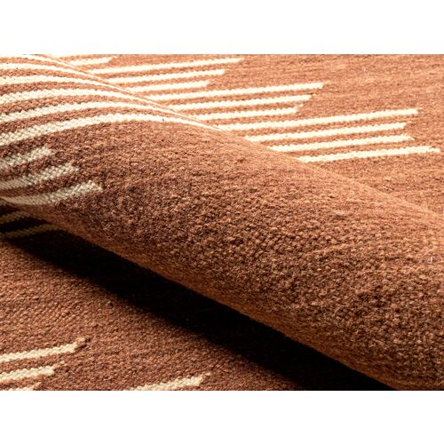 Metlili Missira Handwoven Rug, Terracotta 4 Metlili Missira Handwoven Rug, Terracotta