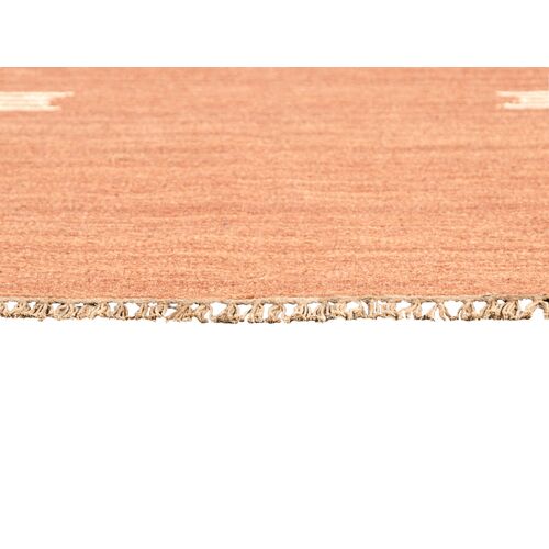 Metlili Missira Handwoven Rug, Terracotta 5 Metlili Missira Handwoven Rug, Terracotta