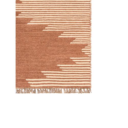 Metlili Missira Handwoven Rug, Terracotta 6 Metlili Missira Handwoven Rug, Terracotta