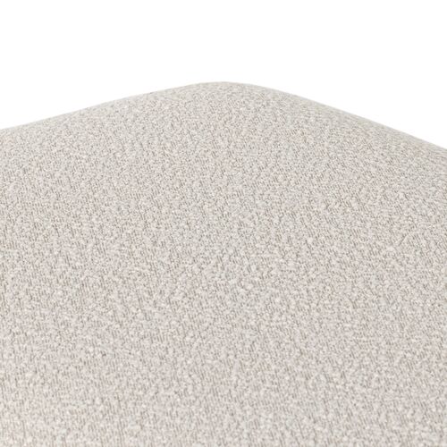 Janessa Cocktail Ottoman, Knoll Natural Boucle 8 Janessa Cocktail Ottoman, Knoll Natural Boucle