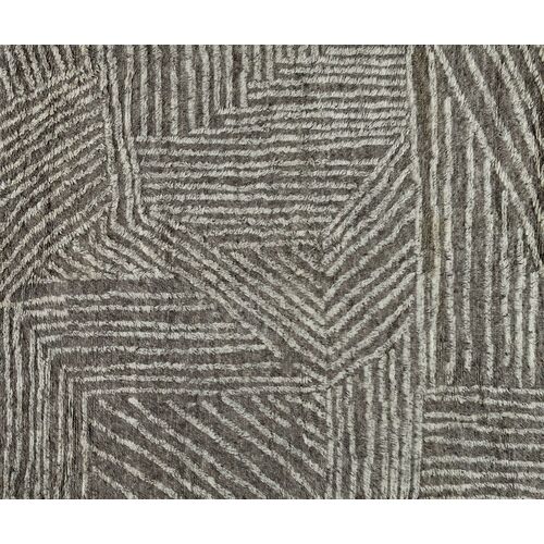 Anders Hand-Knotted Rug, Maze 1 Anders Hand-Knotted Rug, Maze
