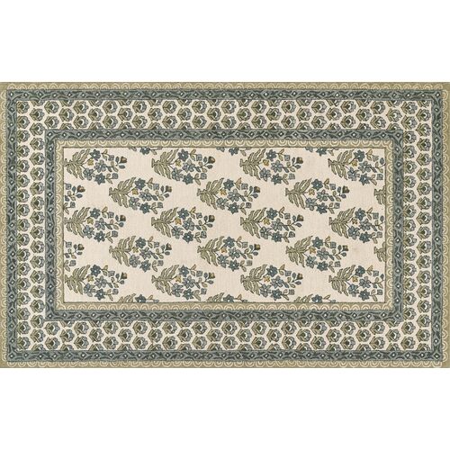Jackson Hand Tufted Wool Rug, Green 1 Jackson Hand Tufted Wool Rug, Green