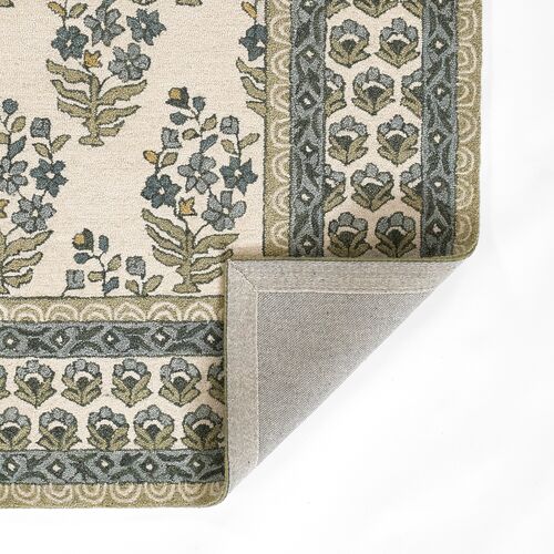 Jackson Hand Tufted Wool Rug, Green 2 Jackson Hand Tufted Wool Rug, Green