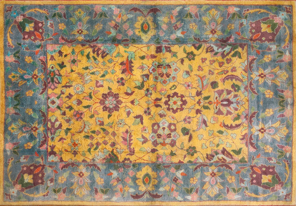 Indian Agra Rug6'3"x9'0" 1 Indian Agra Rug6'3"x9'0"