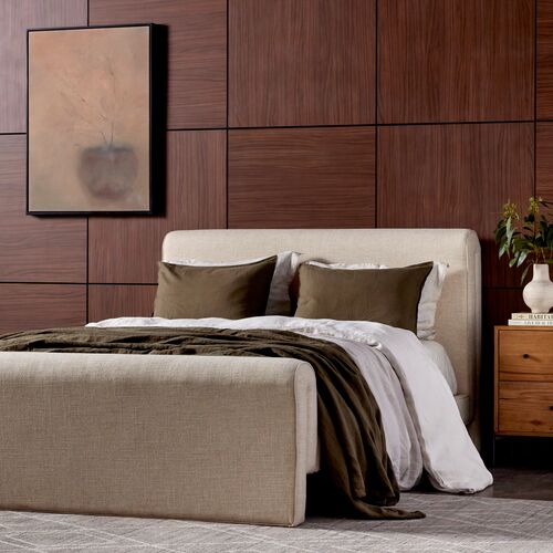 London Bed, Cream Performance 2 London Bed, Cream Performance