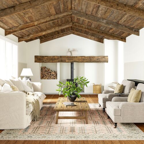Mythic Rug, Peach 2 Mythic Rug, Peach