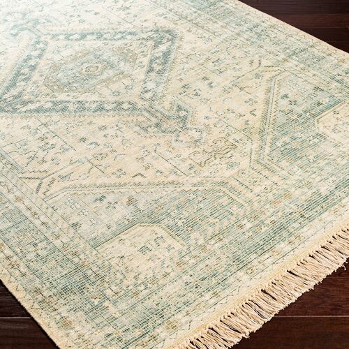 Lisa Handwoven Rug, Green 2 Lisa Handwoven Rug, Green