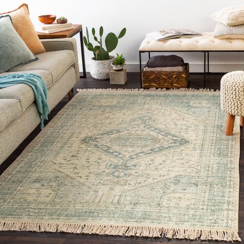 Lisa Handwoven Rug, Green 7 Lisa Handwoven Rug, Green