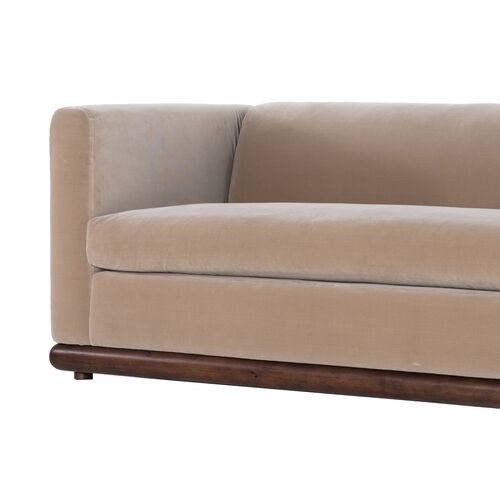 Ramona Velvet Sofa, Surrey Taupe 11 Ramona Velvet Sofa, Surrey Taupe