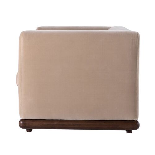 Ramona Velvet Sofa, Surrey Taupe 5 Ramona Velvet Sofa, Surrey Taupe