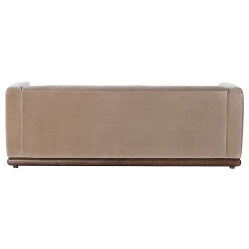 Ramona Velvet Sofa, Surrey Taupe 6 Ramona Velvet Sofa, Surrey Taupe
