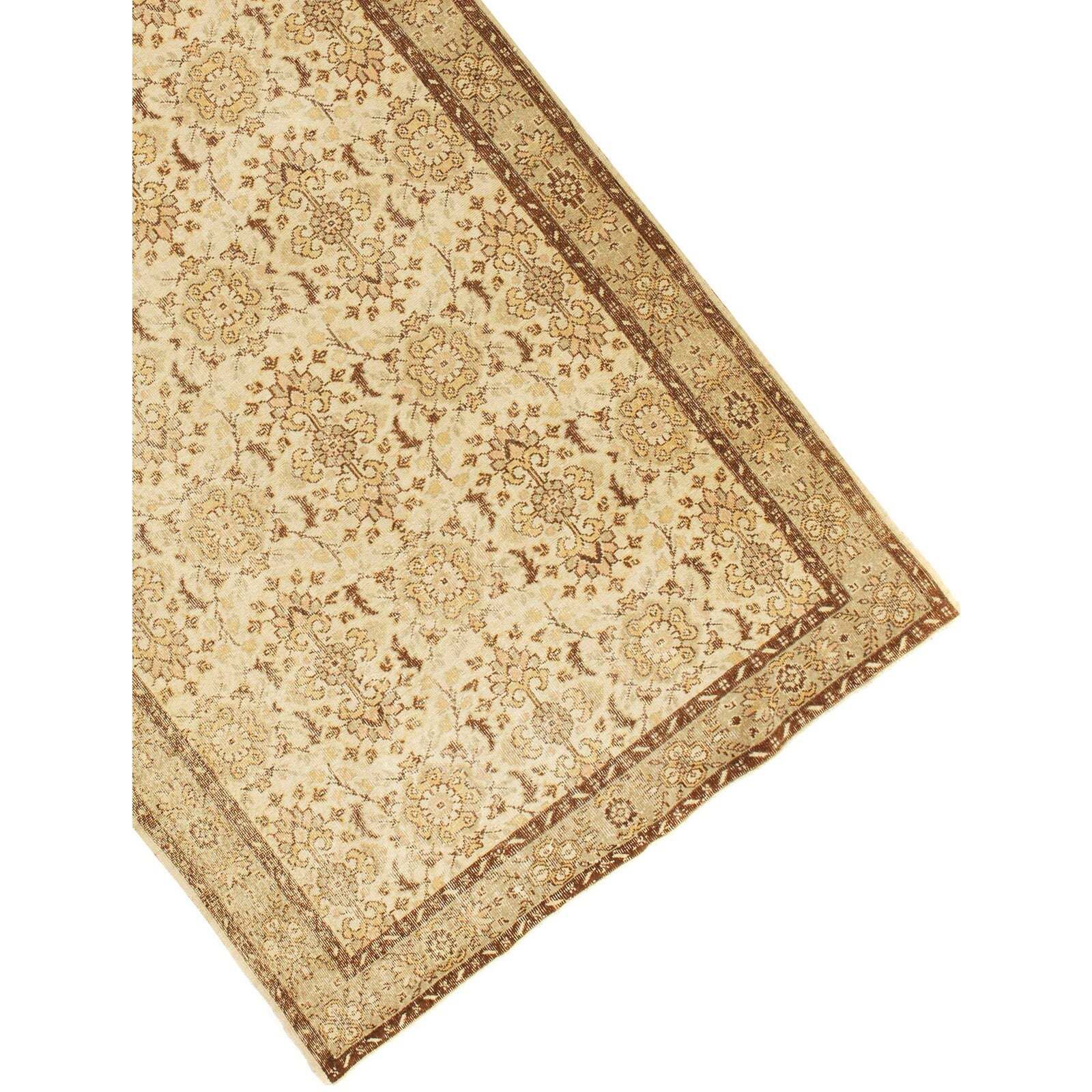 1940s Turkish Oushak Rug, 6'2 X 10'11 2 1940s Turkish Oushak Rug, 6'2 X 10'11
