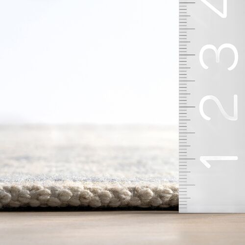 Flora Rug, Slate Blue 3 Flora Rug, Slate Blue