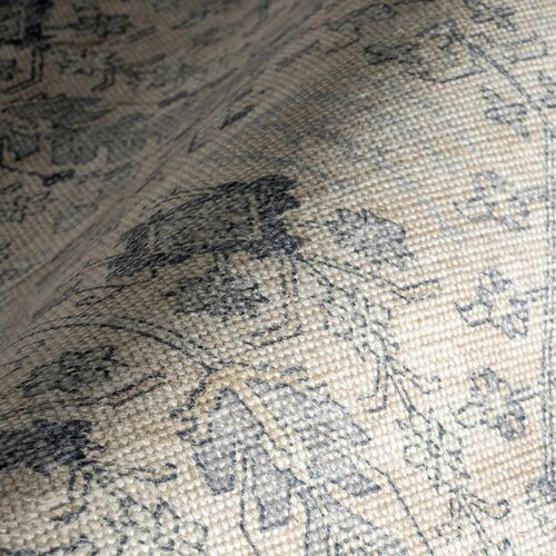 Flora Rug, Slate Blue 8 Flora Rug, Slate Blue