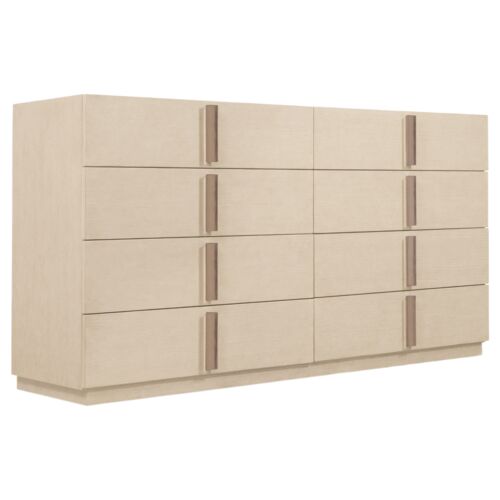 Westwood 8-Drawer Dresser, Polished Limestone