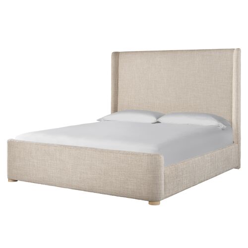 Avani Upholstered Bed, Woven Sand 2 Avani Upholstered Bed, Woven Sand